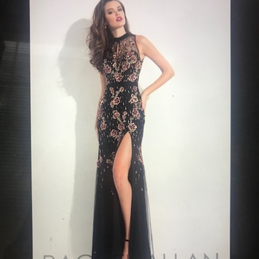 NWOT Rachel Allan beaded gown 4